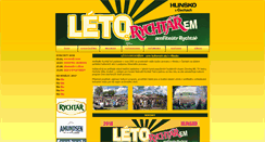 Desktop Screenshot of letosrychtarem.cz